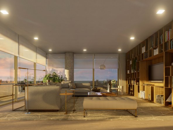 Interior view of the Alba Room