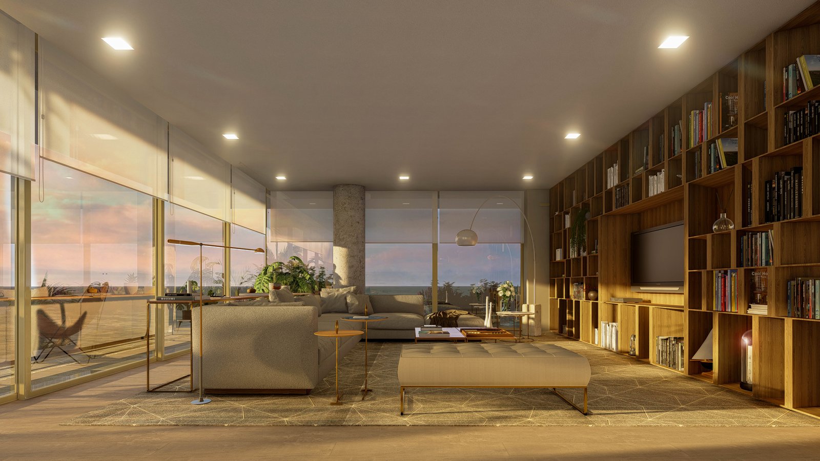 Interior view of the Alba Room