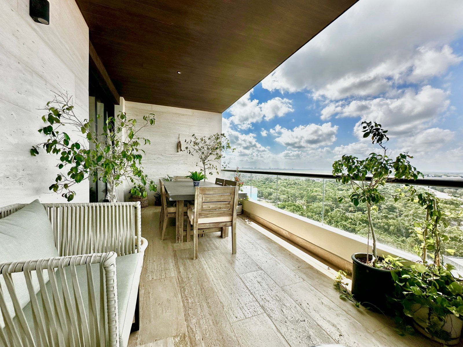 Departamento en Venta o Renta en Vela Towers en Cancún Terraza