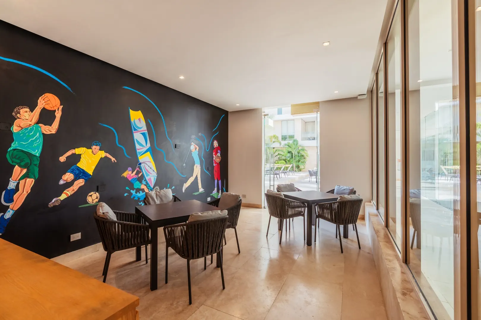 PUERTO CANCUN - DEPARTAMENTO EN VENTA ALBA MARINA SALA DE JUEGOS