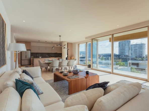 PUERTO CANCUN DEPARTAMENTO EN VENTA VISTA SALA