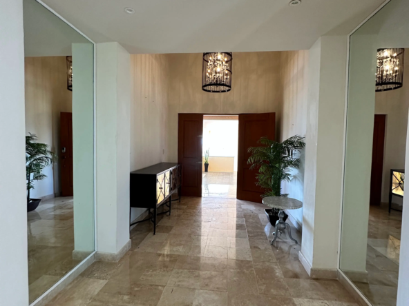 Condo for Sale Overlooking the Lagoon, Isla Dorada, Cancun – Main Entrance
