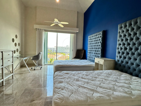 Condo for Sale Facing the Lagoon, Isla Dorada, Cancun - Bedroom