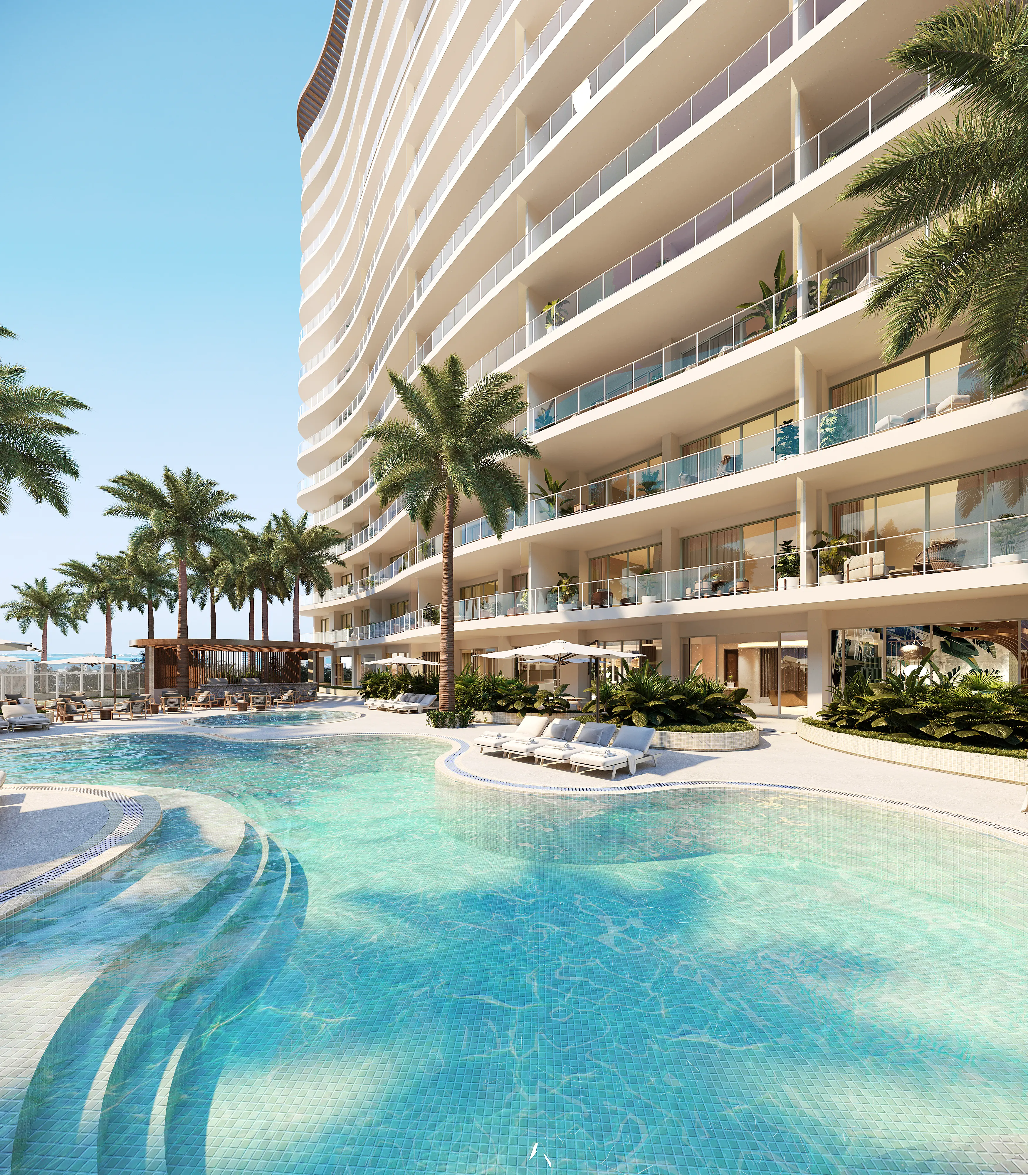 ONE LAGOON POOL ISLAND TOWER