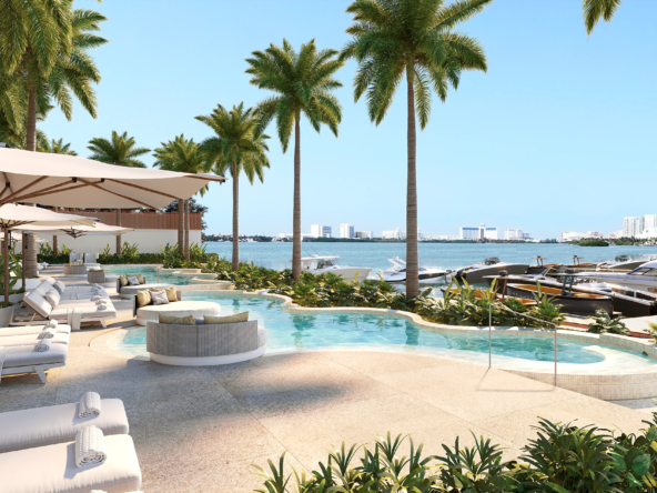 ONE LAGOON POOL MARINA TOWER