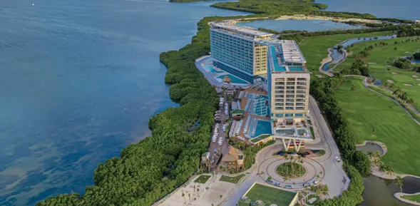 THE RESIDENCE, aerial view