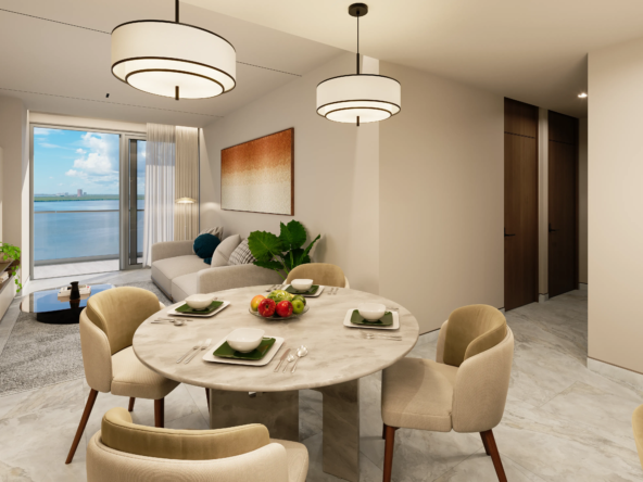 THE RESIDENCE, dining room view