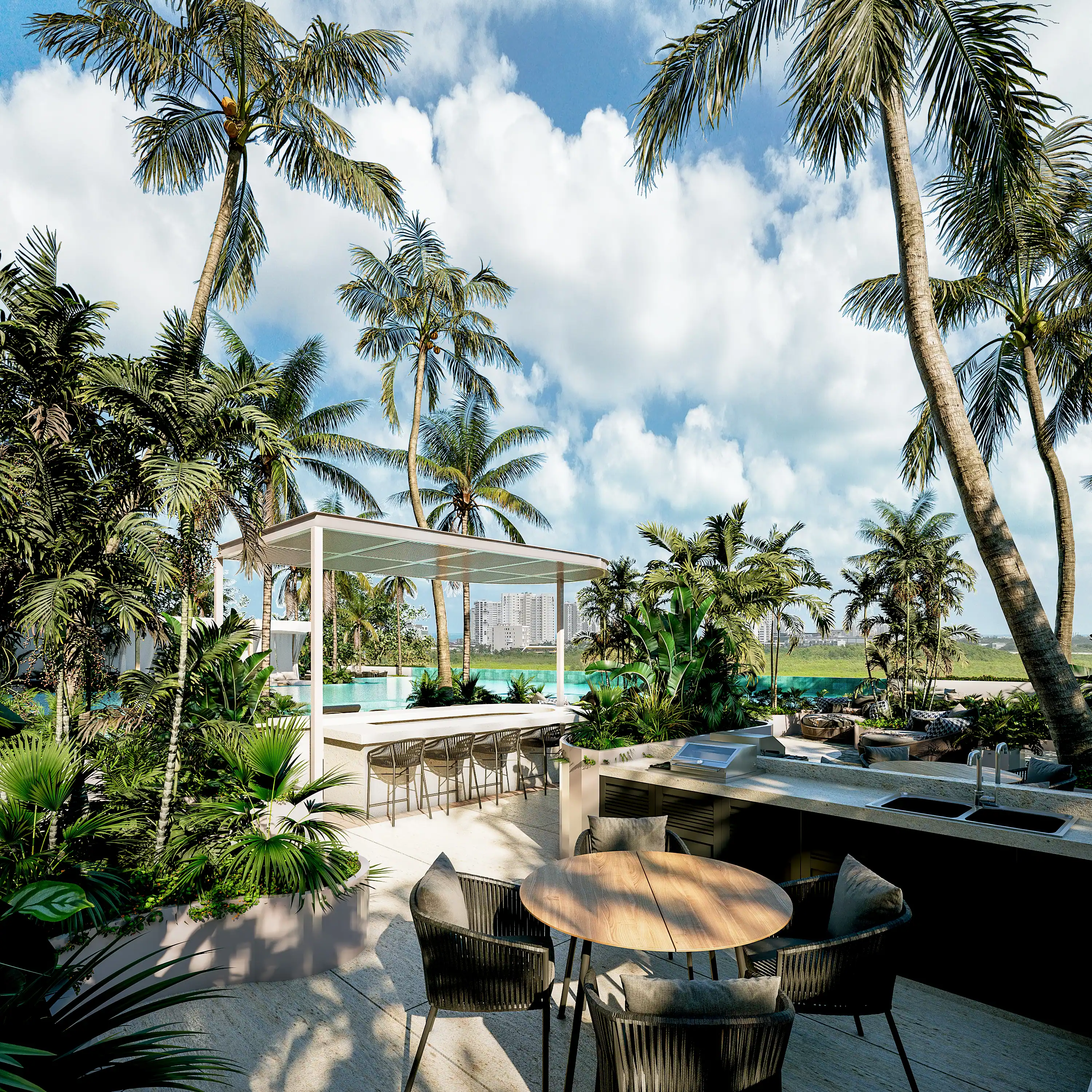 TORRE INSIGNIA POOL AREA