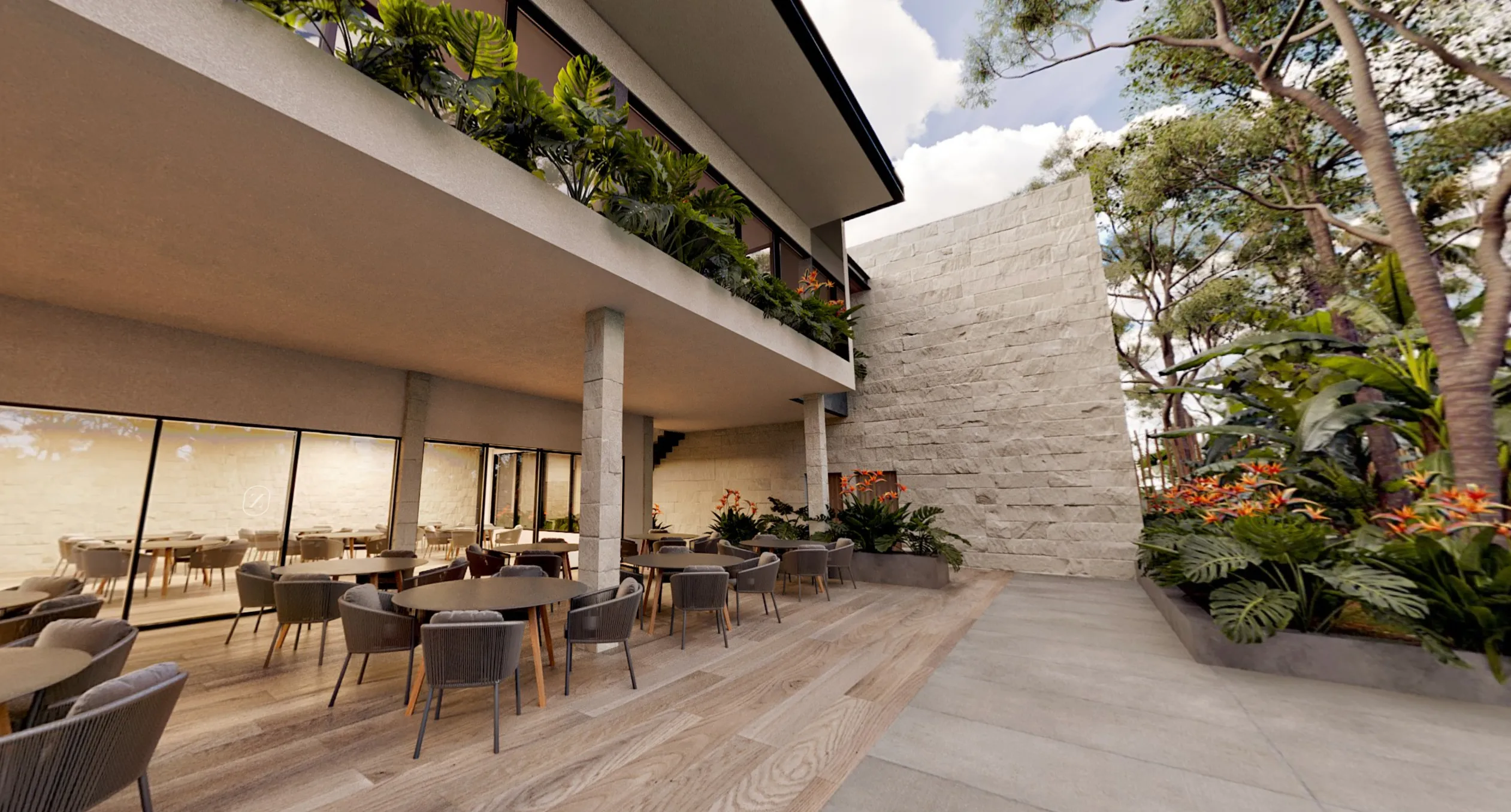 ZIENNA CANCUN - Terrace